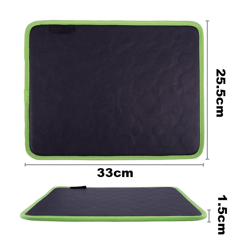 Leistungsstarke Magnetische Werkzeughaltermatte – Schwarz-Grün, Kompakt und Tragbar für Effiziente Organisation von Werkzeugen 7