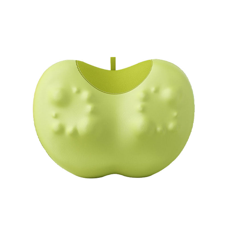 3D-Knet-Nacken- und Rückenmassagekissen mit Wärme – USB Wiederaufladbar, Einstellbare Intensität für Entspannung 0