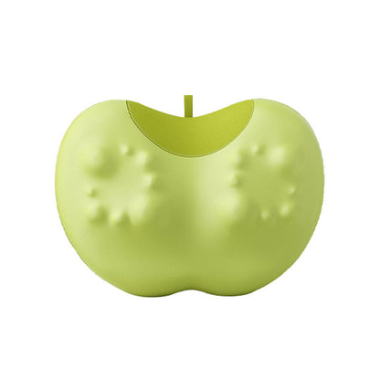 3D-Knet-Nacken- und Rückenmassagekissen mit Wärme – USB Wiederaufladbar, Einstellbare Intensität für Entspannung 0