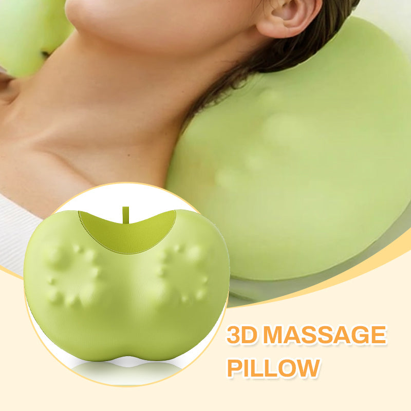 3D-Knet-Nacken- und Rückenmassagekissen mit Wärme – USB Wiederaufladbar, Einstellbare Intensität für Entspannung 1
