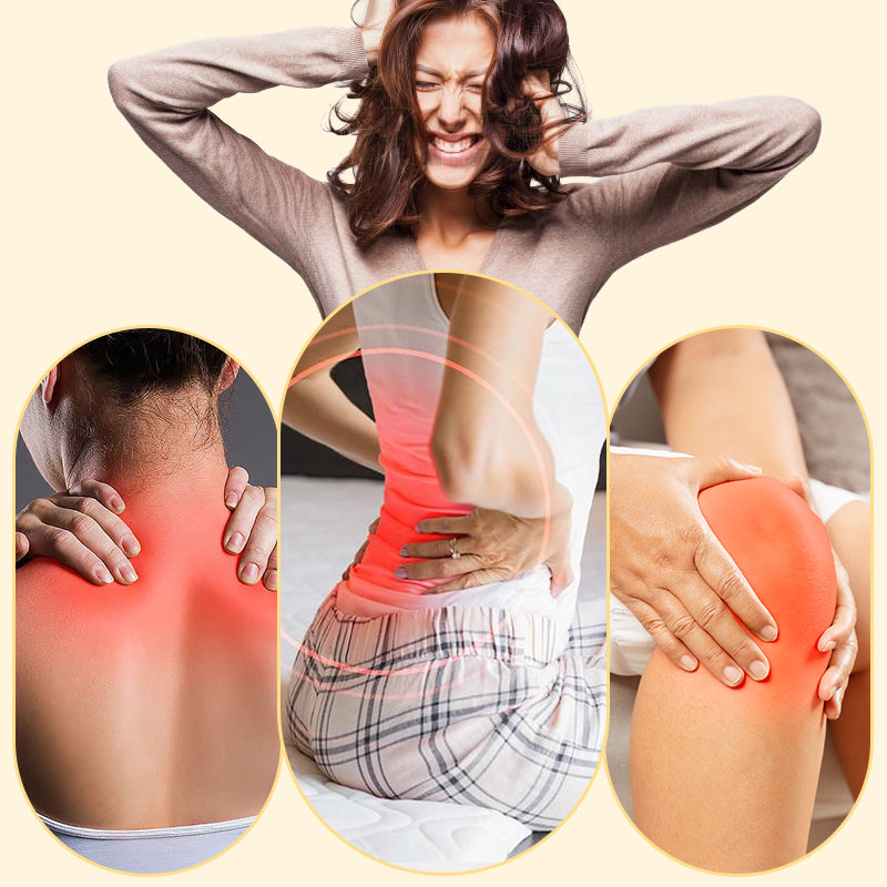 3D-Knet-Nacken- und Rückenmassagekissen mit Wärme – USB Wiederaufladbar, Einstellbare Intensität für Entspannung 2