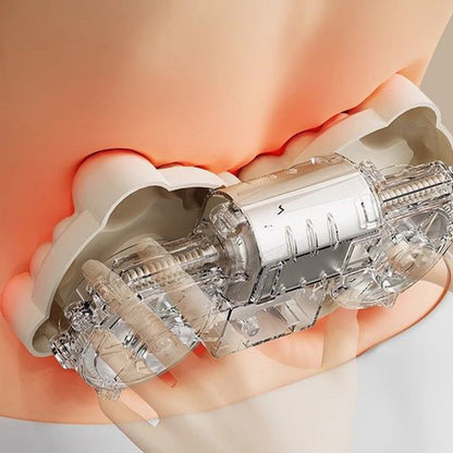 3D-Knet-Nacken- und Rückenmassagekissen mit Wärme – USB Wiederaufladbar, Einstellbare Intensität für Entspannung 3