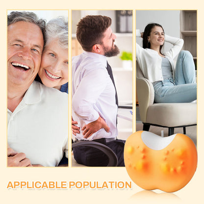 3D-Knet-Nacken- und Rückenmassagekissen mit Wärme – USB Wiederaufladbar, Einstellbare Intensität für Entspannung 8