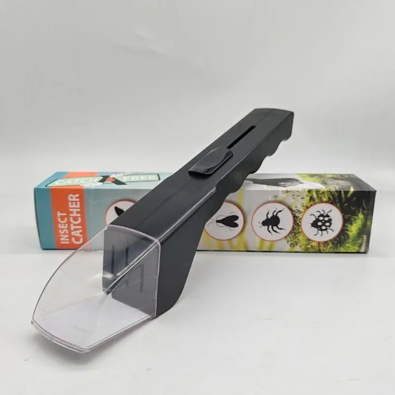 Handinsektenfänger für schonendes Fangen von Insekten – Ergonomisches Design, Umweltfreundlich, 30 cm Länge, Grün 0