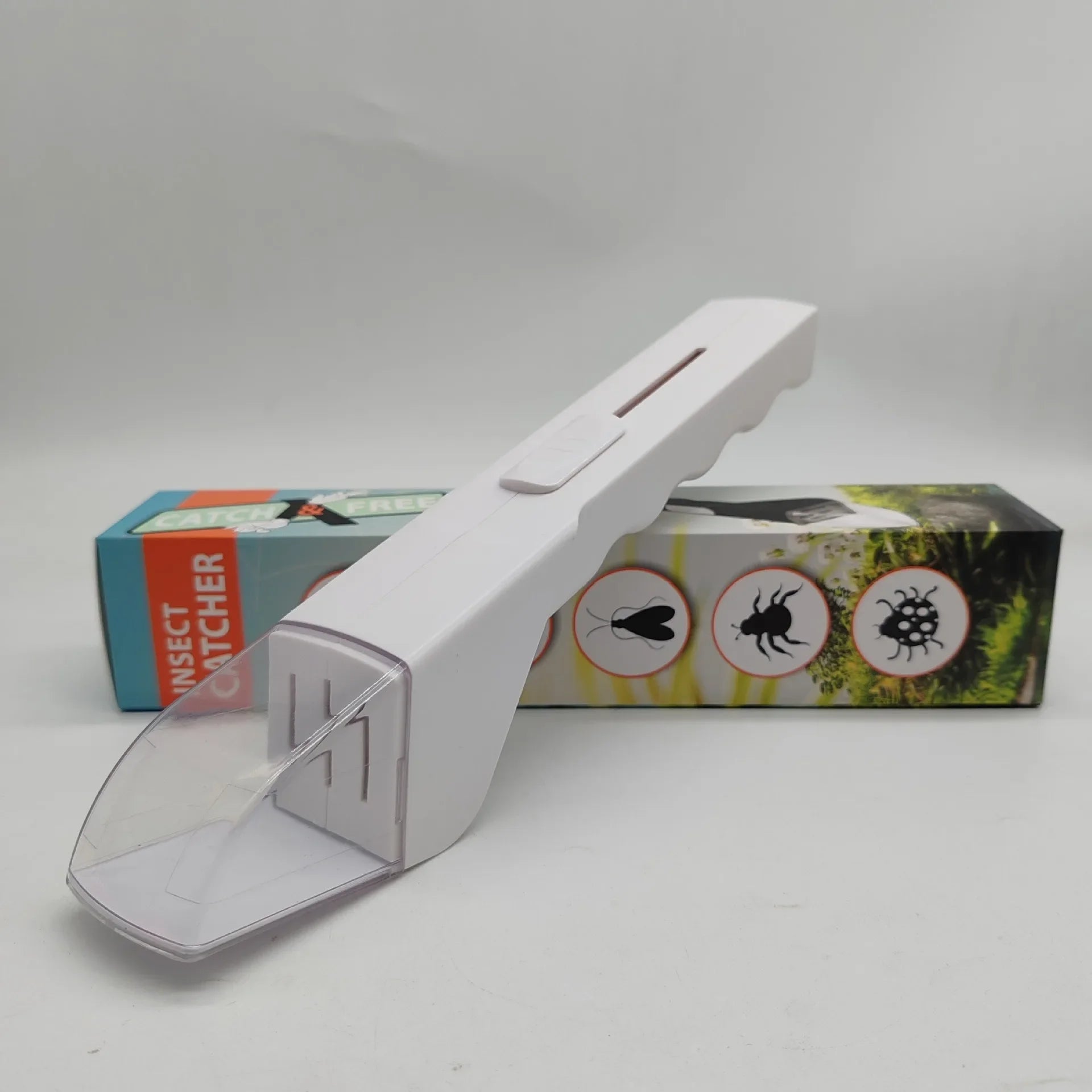 Handinsektenfänger für schonendes Fangen von Insekten – Ergonomisches Design, Umweltfreundlich, 30 cm Länge, Grün 6