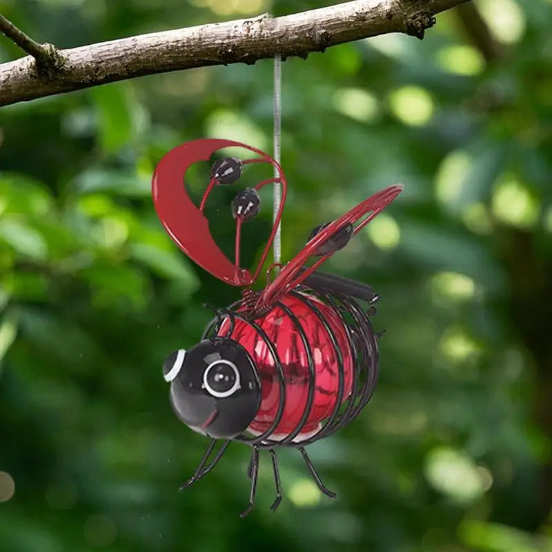 Hochwertige Solar Gartenleuchten aus Metall mit Haken – LED Gartenbeleuchtung für romantische Außenbereiche 4