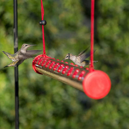 Kolibri-Futterstation mit 14 Blütenöffnungen – Bruchsichere Transparente Kunststoffkonstruktion für den Außenbereich 3