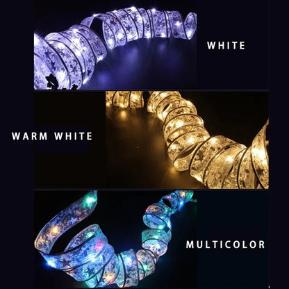 LED Lichterkette Warmweiß 1/2/5/10m für Weihnachtsbaum und Outdoor Weihnachtsbeleuchtung – Flexibel und Einfach zu Installieren 4