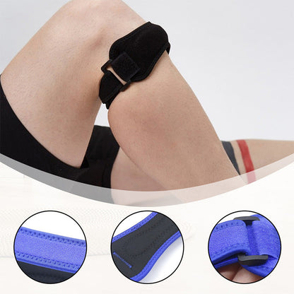Leichte Fitness-Patella-Bandage für Kniescheibenunterstützung – Atmungsaktives Design in Schwarz, Rosa, Blau 7