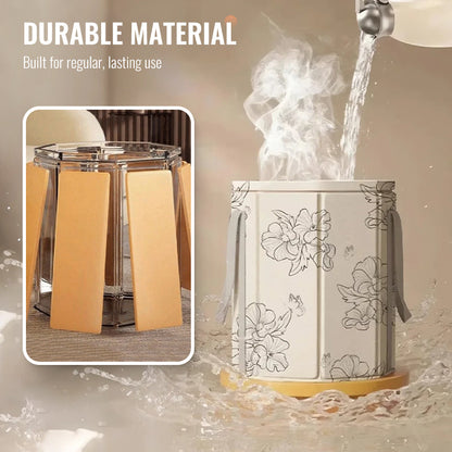 Tragbare Faltbare Fußbadewanne mit Großer Kapazität und Ergonomischen Griffen – Ideal für Entspannende Fußbäder 5