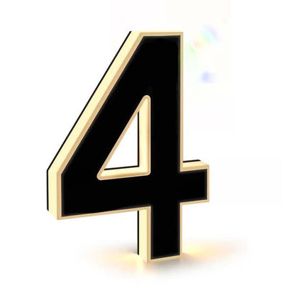 Wasserdichte LED-Hausnummer mit Beleuchtung – Energieeffizientes Hausnummernschild für Außenbereich, IP44, einfache Installation 16