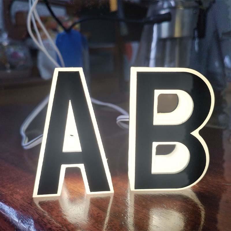 Wasserdichte LED-Hausnummer mit Beleuchtung – Energieeffizientes Hausnummernschild für Außenbereich, IP44, einfache Installation 4