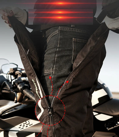 Wasserdichte und winddichte Thermoschutzhose für Herren und Damen – Schnell anziehbar 2